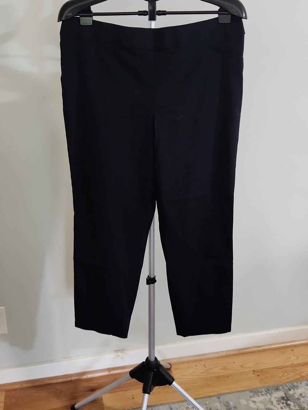 Briggs New York Black Ankle Length Pants. Size 16.